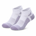 Calze sportive alla caviglia 39-42 in maglia bianco/lilla traspiranti