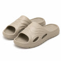 Ciabatte 40/41 in schiuma EVA beige - aperte con suola sagomata